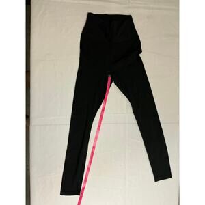 Black High Waisted Leggings Stretch Athletic Yoga Pants Size S